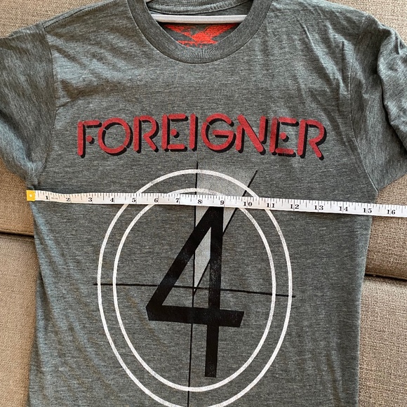 Foreigner 4 Tshirt size small by Control. NWOT - Picture 1 of 4